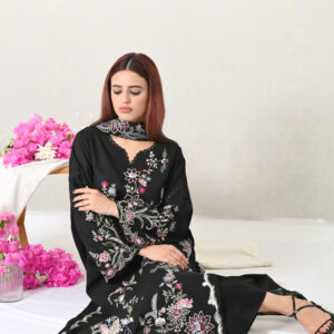 Embroidered ensemble - 3PC